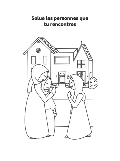 Colorie et Apprends 32 bonnes Manieres