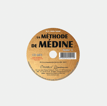 La méthode de médine - Tome1 - Editions Orientica