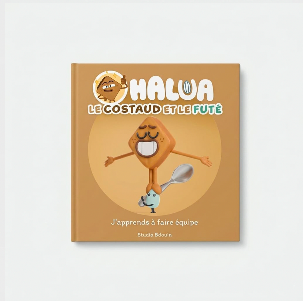 Le costaud et le futé – Conte enfant Halua - Bdouin