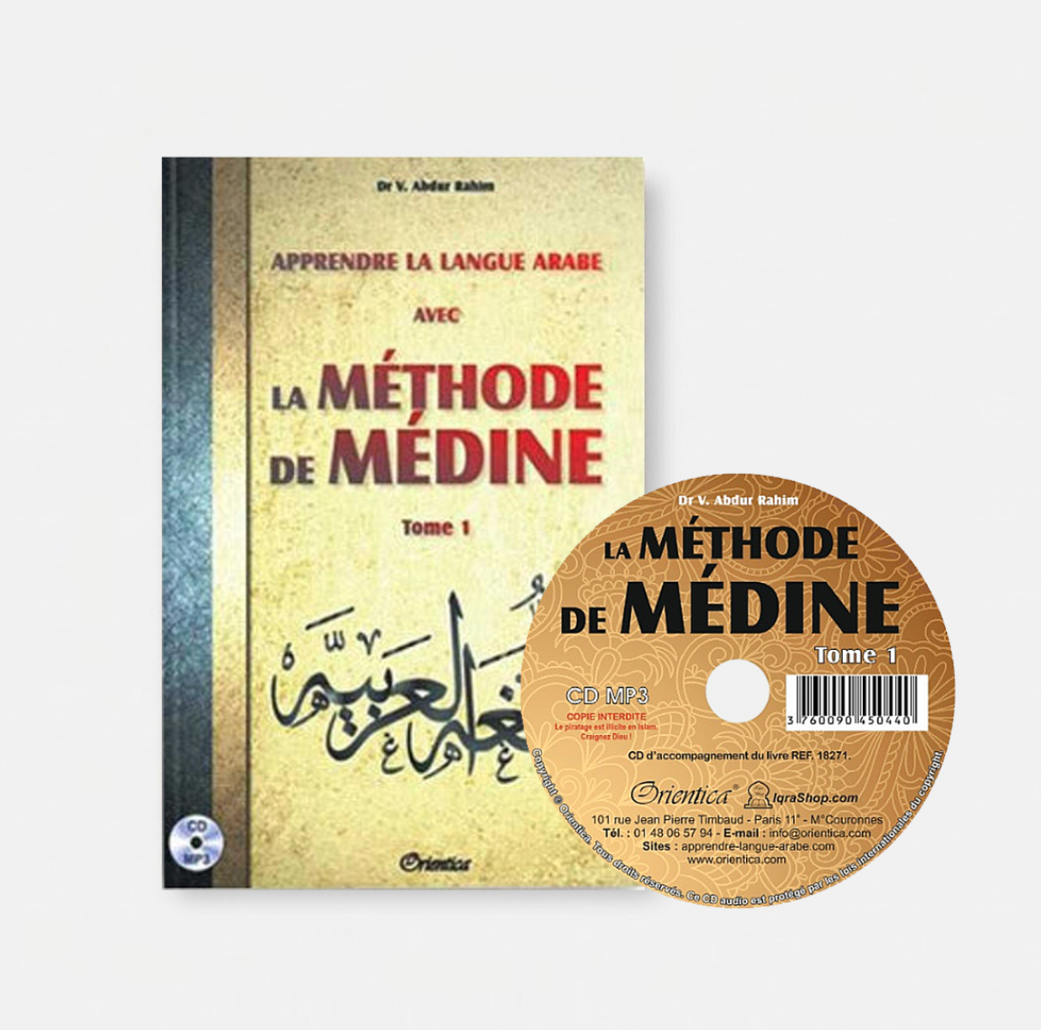 La méthode de médine - Tome1 - Editions Orientica