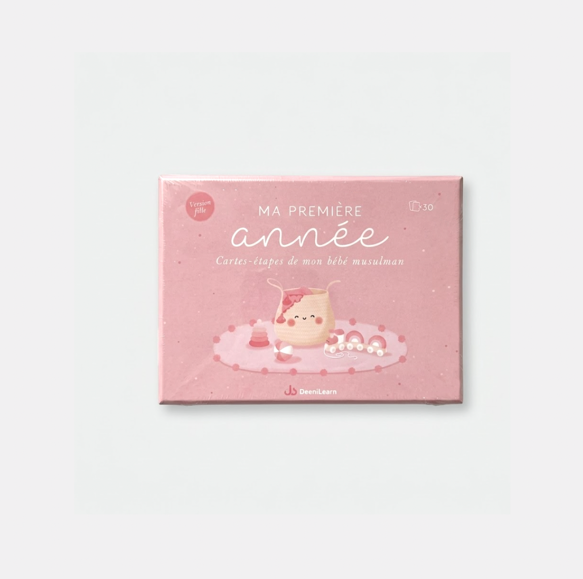 Ma première année - Cartes-étapes de mon bébé musulman (version fille) DEENILEARN