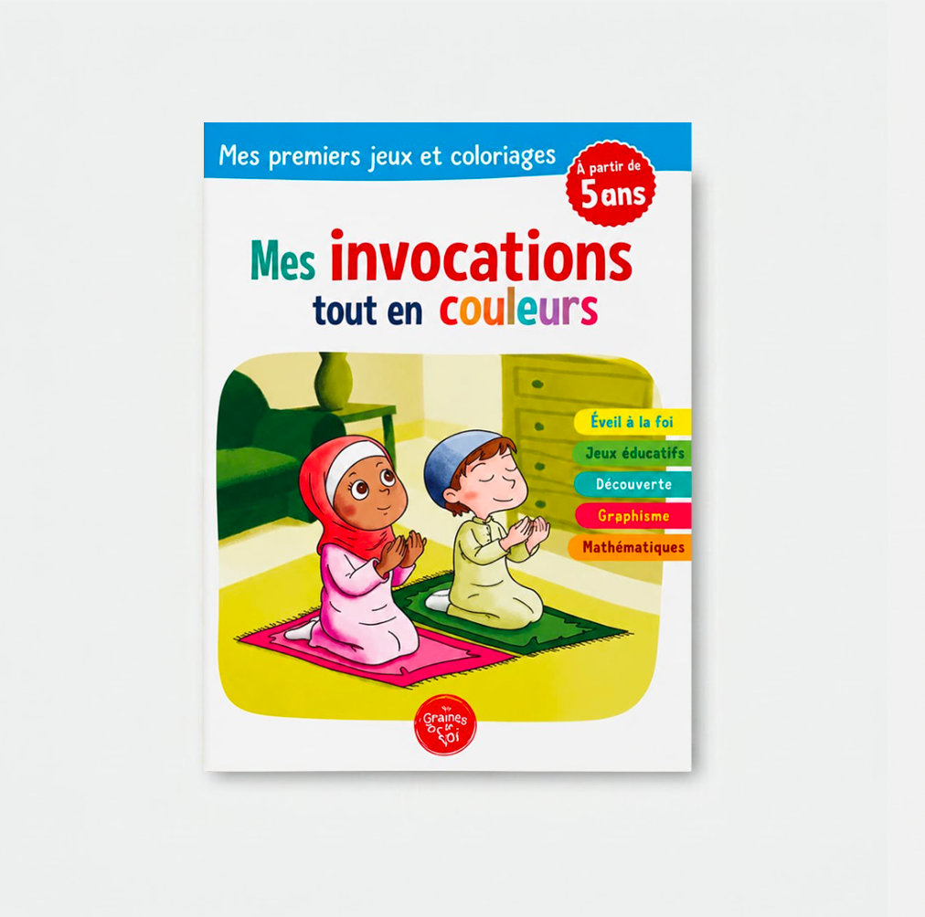 Mes invocations tout en couleurs - Graines De Foi
